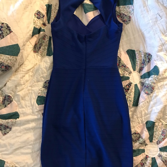 Guess Royal Blue cocktail dress size small - Picture 4 of 5